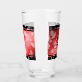 Elegant 40. 80. Ruby Wedding Jubiläum Glas (Links)