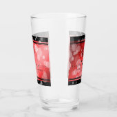 Elegant 40. 80. Ruby Wedding Jubiläum Glas (Rechts)