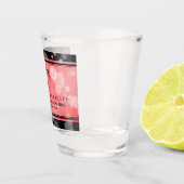 Elegant 40. 80. Ruby Wedding Jubiläum Schnapsglas (Rechts)