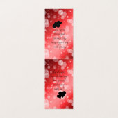 Elegant 40. Ruby Hochzeitstag Feier (Innenseite Aufgefaltet)