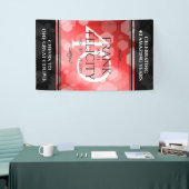 Elegant 40. Ruby Hochzeitstag Feier Banner (Messeveranstaltung)