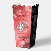 Elegant 40. Ruby Hochzeitstag Feier Geschenkschachtel (Vorderseite)
