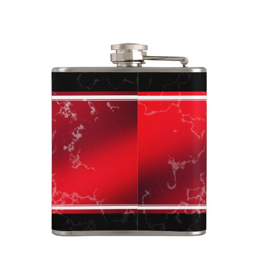 Elegant 42. Jasper Hochzeitstag Flachmann (Rückseite)