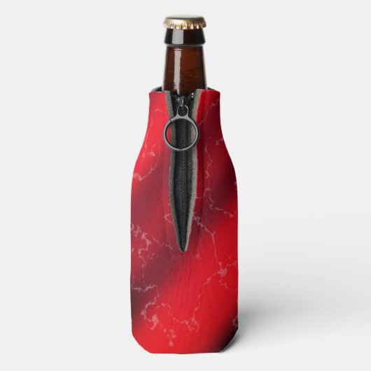 Elegant 42. Jasper Hochzeitstag Flaschenkühler (Flasche Rückseite)