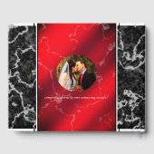 Elegant 42. Jasper Hochzeitstag Gästebuch (Rückseite)