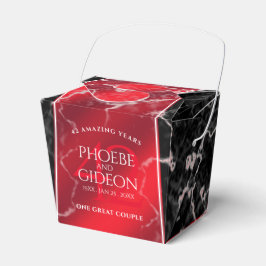 Elegant 42. Jasper Hochzeitstag Geschenkschachtel