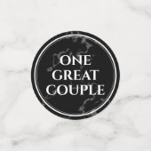 Elegant 42. Jasper Hochzeitstag Konfetti (Klein Vorderseite)