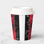 Elegant 42. Jasper Hochzeitstag Pappbecher (Rechts)