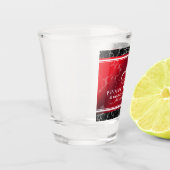 Elegant 42. Jasper Hochzeitstag Schnapsglas (Links)
