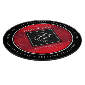 Elegant 42. Jasper Hochzeitstag Schneidebrett (Ecke)