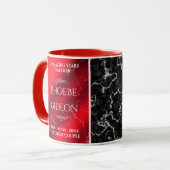 Elegant 42. Jasper Hochzeitstag Tasse (Vorderseite Links)