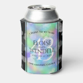 Elegant 43. Opal Hochzeitstag Dosenkühler (Kanne Rückseite)