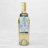 Elegant 43. Opal Hochzeitstag Flaschenanhänger (Auf Flasche)