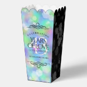 Elegant 43. Opal Hochzeitstag Geschenkschachtel (Rückseite)