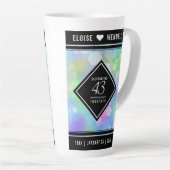 Elegant 43. Opal Hochzeitstag Milchtasse (Rechte Ecke)
