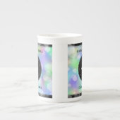 Elegant 43. Opal Hochzeitstag Porzellantasse (Vorderseite)