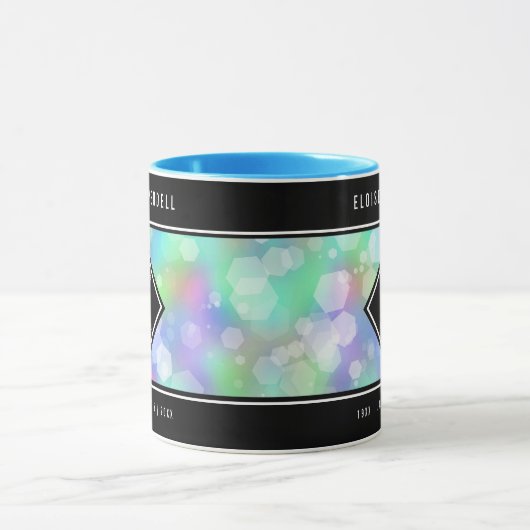 Elegant 43. Opal Hochzeitstag Tasse (Zentrum)