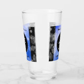 Elegant 45. Sapphire Hochzeit Jahrestag Glas (Links)