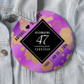 Elegant 47. Geburtstag von Amethyst Button (Beispiel)