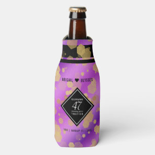 Elegant 47. Geburtstag von Amethyst Flaschenkühler