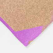 Elegant 47. Geburtstag von Amethyst Fleecedecke (Ecke)