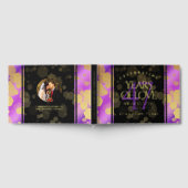 Elegant 47. Geburtstag von Amethyst Gästebuch (Voll)