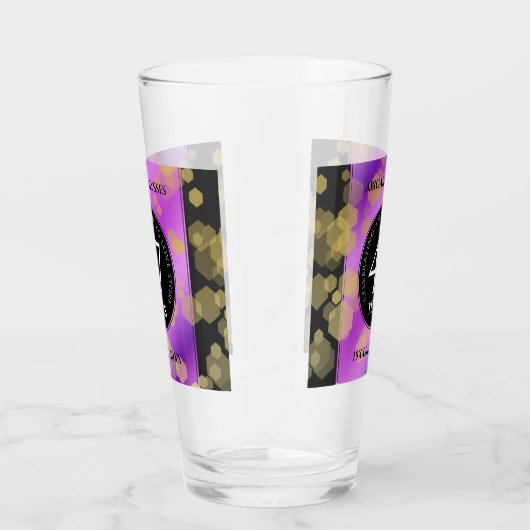 Elegant 47. Geburtstag von Amethyst Glas (Rechts)