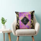 Elegant 47. Geburtstag von Amethyst Kissen (Stuhl )