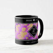 Elegant 47. Geburtstag von Amethyst Tasse (VorderseiteRechts)