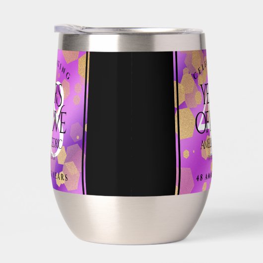 Elegant 48. Geburtstag von Amethyst (Rechts)