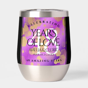 Elegant 48. Geburtstag von Amethyst