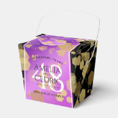 Elegant 48. Geburtstag von Amethyst Geschenkschachtel (Vorderseite)