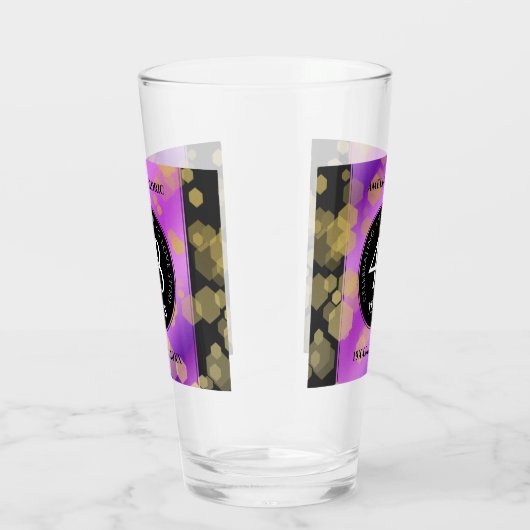 Elegant 48. Geburtstag von Amethyst Glas (Rechts)