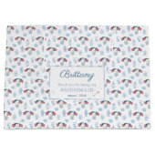 Elegant 4. Hochzeit Bridesmaids Vielen Dank Große Geschenktüte (Vorderseite)