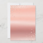 Elegant 50. Hochzeitstag Jubiläum Wasserfarbenspie Einladung (Rückseite)