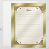 Elegant 50. Wedding Anniversary Gast (Vorne/Hinten)