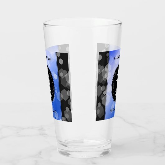 Elegant 51. Saphire Hochzeitstag Glas (Links)