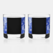 Elegant 51. Saphire Hochzeitstag Whiskyglas (Links)