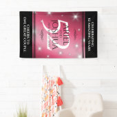 Elegant 52. Star Ruby Wedding Jubiläum Banner (Insitu)