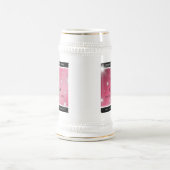 Elegant 52. Star Ruby Wedding Jubiläum Bierglas (Mittel)