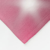 Elegant 52. Star Ruby Wedding Jubiläum Fleecedecke (Ecke)