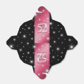 Elegant 52. Star Ruby Wedding Jubiläum Geschenkschachtel (Ungefaltet)