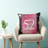 Elegant 52. Star Ruby Wedding Jubiläum Kissen (Stuhl )