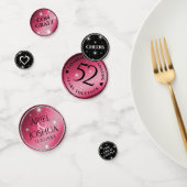 Elegant 52. Star Ruby Wedding Jubiläum Konfetti (Gruppe)