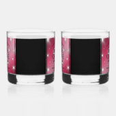 Elegant 52. Star Ruby Wedding Jubiläum Whiskyglas (Rechts)
