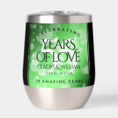 Elegant 55. Emerald Wedding Jubiläum (Vorderseite)