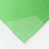 Elegant 55. Emerald Wedding Jubiläum Fleecedecke (Ecke)