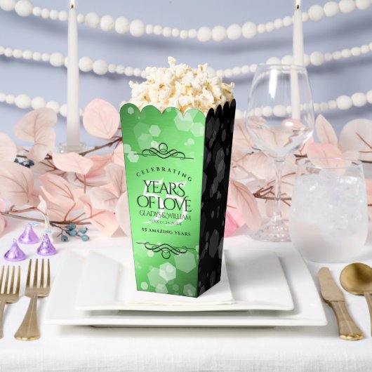 Elegant 55. Emerald Wedding Jubiläum Geschenkschachtel (Hochzeit)