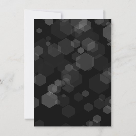 Elegant 55. Emerald Wedding Jubiläum Save The Date (Rückseite)