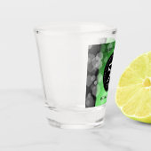 Elegant 55. Emerald Wedding Jubiläum Schnapsglas (Links)